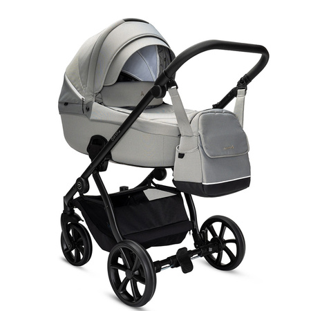 Noordi Fjordi V.2 Grey wózek głęboko-spacerowy 2w1