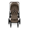 Cybex e-Priam 5.0 Rosegold Coconut Brown wózek 2w1 głęboko-spacerowy