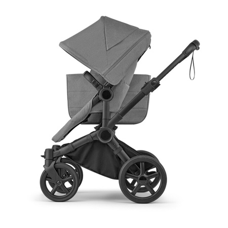 Bugaboo Donkey6 Komplet Mono Black/Moon Grey wózek 2w1 głęboko-spacerowy