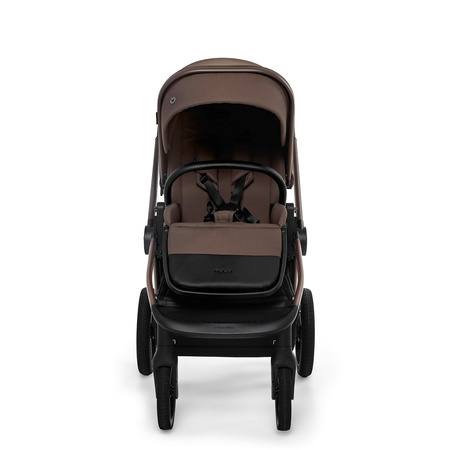 Muuvo Fold Dark Chocolate wózek 2w1 (głęboko-spacerowy)