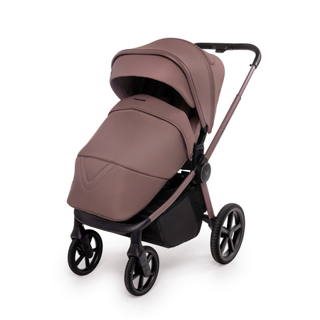 Muuvo Fold Cocoa wózek 2w1 (głęboko-spacerowy)