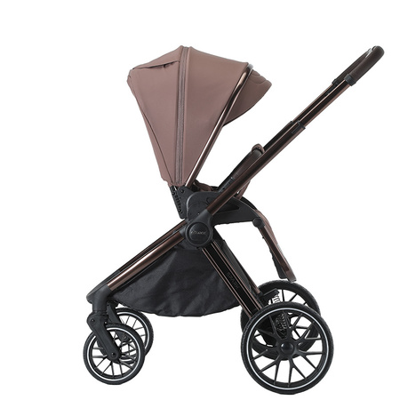 Adamex Spark Chocolate Truffle wózek 2w1 głęboko-spacerowy