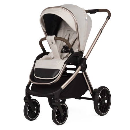 Adamex Spark Champagne wózek 2w1 głęboko-spacerowy