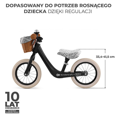 Kinderkraft Rapid 2 Bizuu Lunar Black rowerek biegowy