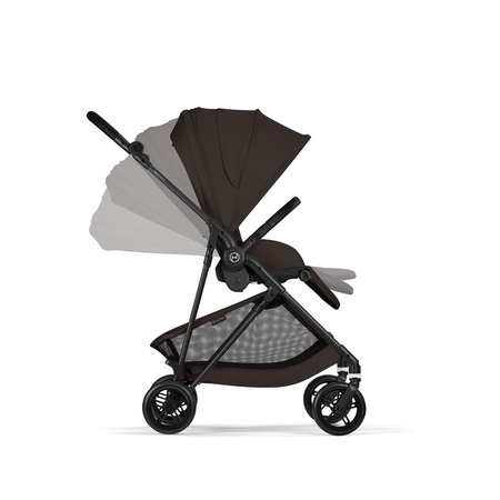 Cybex Melio Carbon Chocolate Brown wózek spacerowy