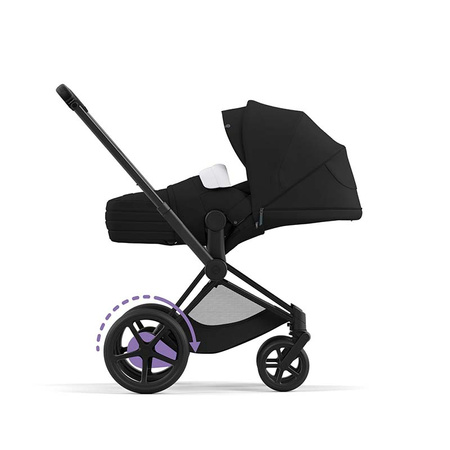 Cybex ePriam stelaż wózka spacerowego Matt Black