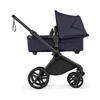 Bugaboo Cub Komplet Black/Deep Indigo wózek 2w1 głęboko-spacerowy