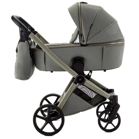 Adamex Alfa Natura Salvia wózek 2w1 głęboko-spacerowy