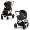 Cybex Gazelle S Chocolate Brown zestaw bliźniaczy 2w1