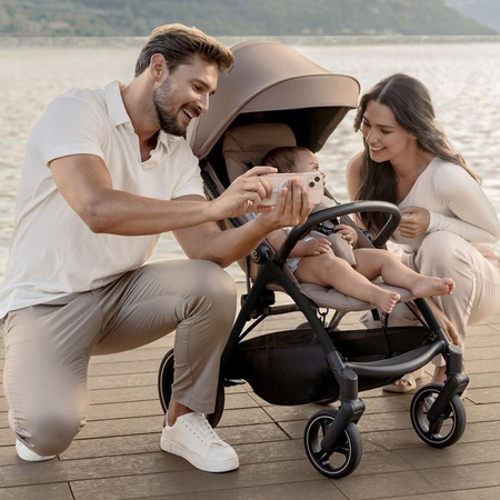 Espiro Flow Unique Taupe wózek spacerowy