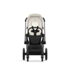 Cybex Priam 4.0 Matt Black OFF WHITE wózek spacerowy