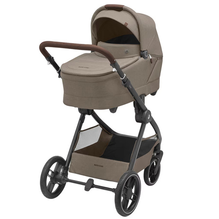 Maxi Cosi Oxford+ Twillic Truffle zestaw 3w1 z fotelikiem Pebble 360 Pro2