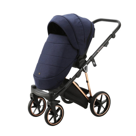 Adamex Belissa Special Edition Granatowy wózek 2w1 głęboko-spacerowy