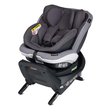 BeSafe iZi Turn i-Size Metalic Melange fotelik samochodowy 61 - 105 cm