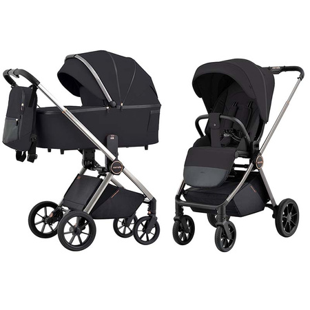 Carrello Ultra CRL-6525 Night Black wózek głęboko-spacerowy 2w1 