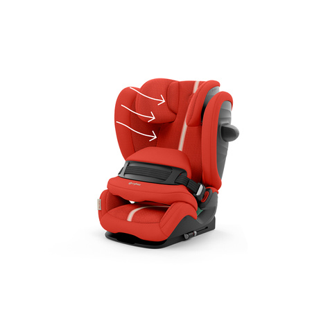 Cybex Pallas G i-Size Hibiscus Red Plus Fotelik Samochodowy 9-50 kg