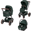 Maxi Cosi Fame Twillic Green zestaw 3w1 z fotelikiem Pebble 360 Pro2