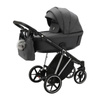 Adamex Belissa Special Edition Grafit wózek 2w1 głęboko-spacerowy