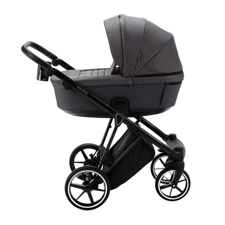 Adamex Belissa Graphite wózek 2w1 głęboko-spacerowy