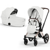 Cybex Priam 5.0 Rosegold Off White wózek 2w1 głęboko-spacerowy