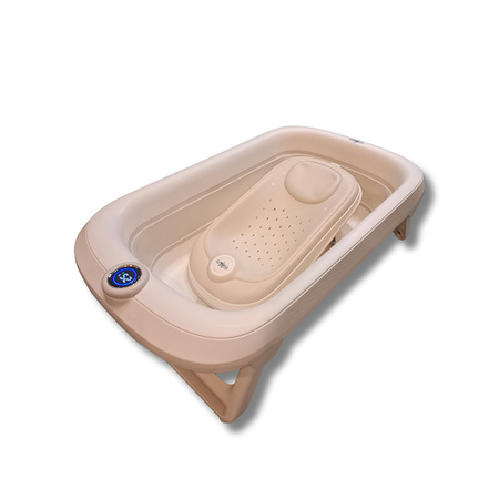 Ines&John Silikonowy Leżaczek do Wanienki Beige