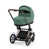 Cybex ePriam Rosegold Leaf Green wózek 2w1 głęboko-spacerowy