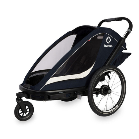 Hamax Breeze One Navy/Cream przyczepka rowerowa