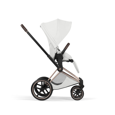 Cybex Priam 5.0 Rosegold Off White zestaw 3w1 z fotelikiem Cloud T i-Size