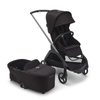 Bugaboo Dragonfly wózek 2w1 głęboko-spacerowy rama Graphite/Midnight Black-Midnight Black