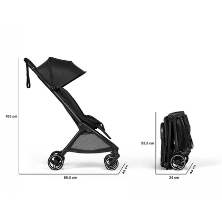 Bumprider Connect Mini Śliwkowy wózek 2w1 (głęboko-spacerowy)