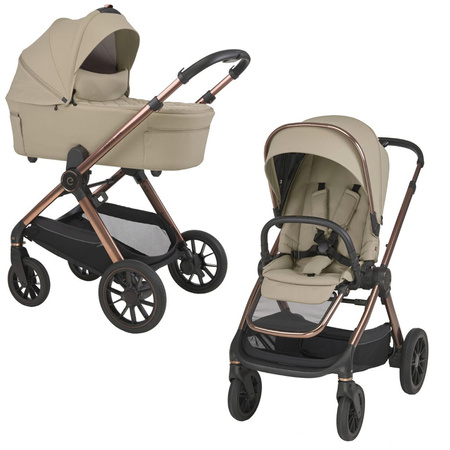 Espiro Code Tender Green zestaw 4w1 z fotelikiem Maxi Cosi Pebble 360 Pro2 i bazą FamilyFix 360 Pro