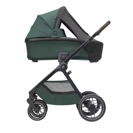 Maxi Cosi Oxford Essential Green zestaw 3w1 z fotelikiem Pebble 360