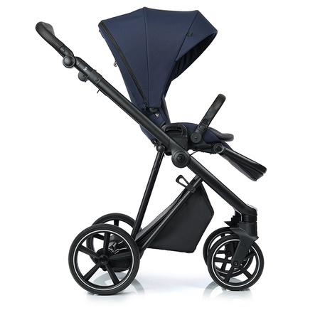 Roan IVI 2.0 Mystic Blue zestaw 4 w 1 z fotelikiem Maxi Cosi Pebble 360 i bazą isofix