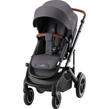 Britax Romer Smile 5Z Midnight Grey zestaw 4w1 z fotelikiem Baby Safe Core Midnight Grey z Bazą