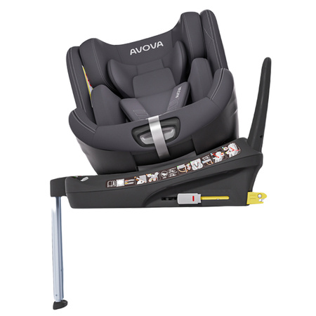 Avova Swan-Fix i-Size Koala Grey fotelik samochodowy 40-125 cm
