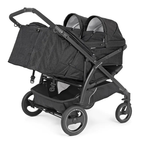 Peg Perego Book For Two Ardesia wózek spacerowy bliźniaczy