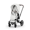 Cybex Priam 5.0 Chrome Brown Off White wózek 2w1 głęboko-spacerowy