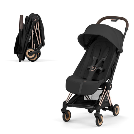 Cybex Coya 2 Style Rosegold Sepia Black wózek spacerowy