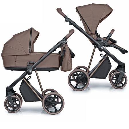 Roan IVI 2.0 Vintage Collection 2025 Mocha Mousse 2w1 głęboko-spacerowy 