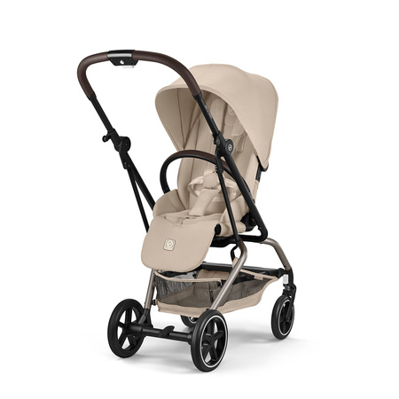 Cybex Eezy S Twist+2 TPE Almond Beige wózek spacerowy