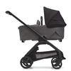 Bugaboo Dragonfly wózek 2w1 głęboko-spacerowy rama Black/Grey Melange-Midnight Black