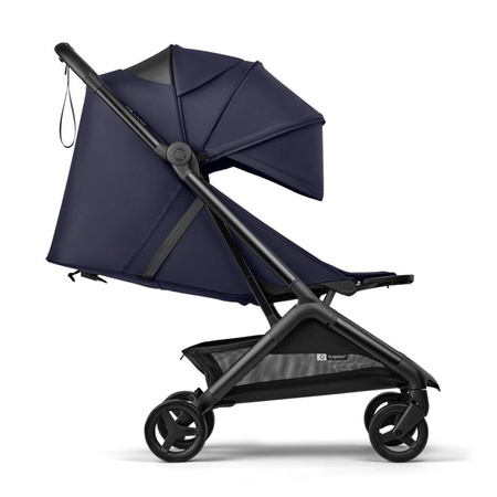 Bugaboo Butterfly 2 Deep Indigo zestaw z pałąkiem i folią przeciwdeszczową