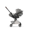 Cybex Coya 2 Style Chrome Brown City Grey zestaw 3w1 z fotelikiem Cloud T i-Size