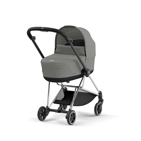 Cybex Mios Chrome Black Mirage Grey wózek głęboki