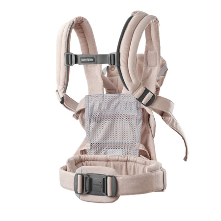 BabyBjorn nosidełko Harmony Woven Jasny Róż Melange