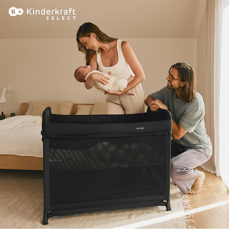 Kinderkraft Moon Dream Beige łóżeczko turystyczne