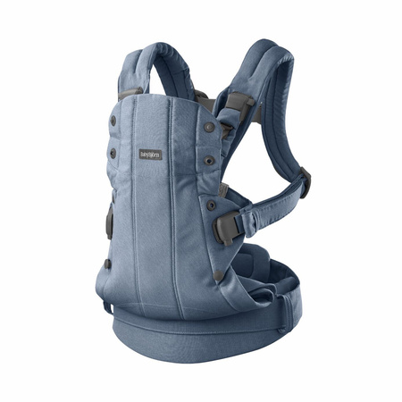 BabyBjorn nosidełko Harmony Woven Niebieski Melange