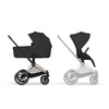 Cybex Priam 5.0 Comfort Rosegold Sepia Black wózek 2w1 głęboko-spacerowy