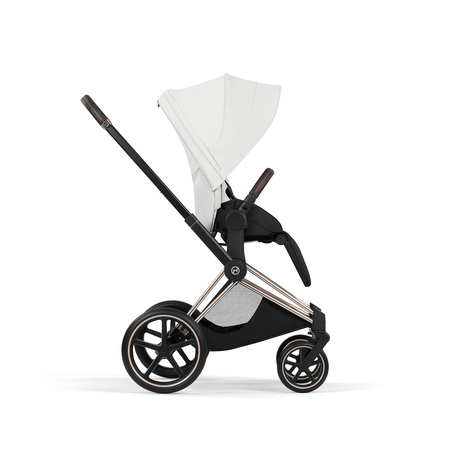 Cybex Priam 5.0 Champagne Gold Off White wózek 2w1 głęboko-spacerowy