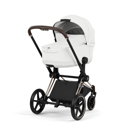 Cybex Priam 5.0 Champagne Gold Off White wózek 2w1 głęboko-spacerowy